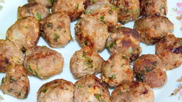 киш с фрикадельками