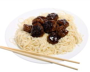 Куриные фрикадельки с грибами и шпинатом