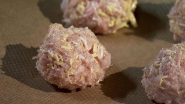 куриные фрикадельки с пюре