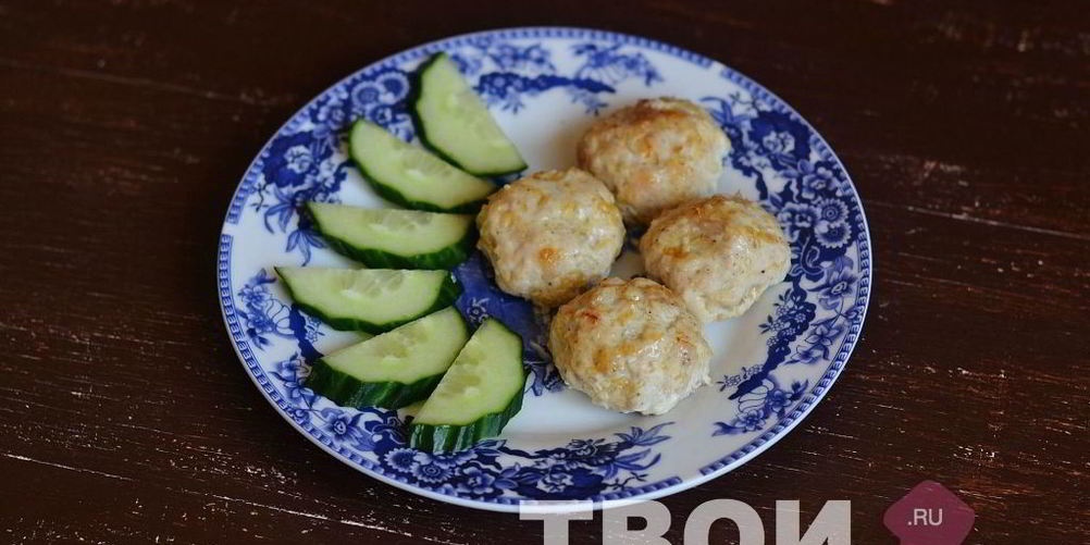 Рецепт куриных фрикаделек с сыром