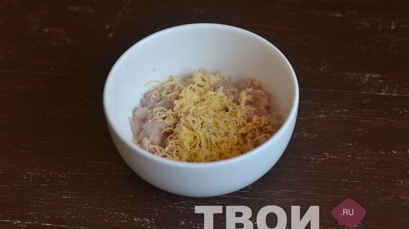 куриные фрикадельки с сыром