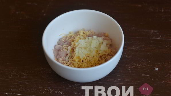 куриные фрикадельки с сыром