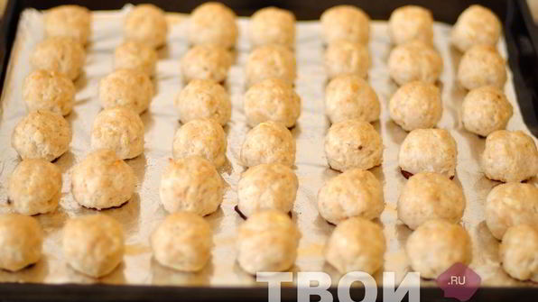 куриные фрикадельки в глазури из сидра