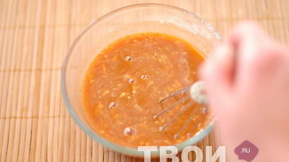 куриные фрикадельки в глазури из сидра