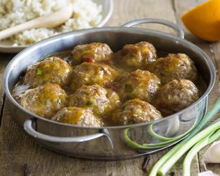 Оранжевые фрикадельки