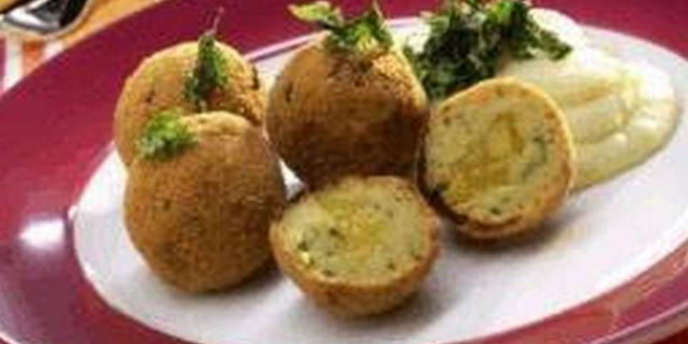 Рецепт рыбных фрикаделек с манговой начинкой