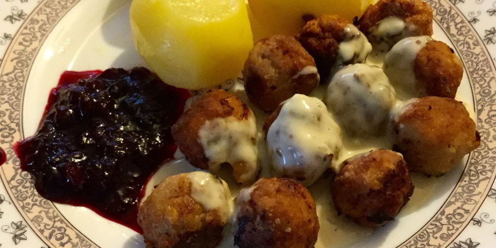 Рецепт шведских фрикаделек