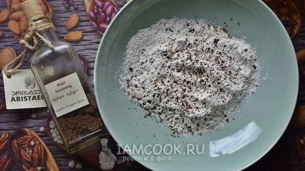 сливочные фрикадельки с картофелем фри