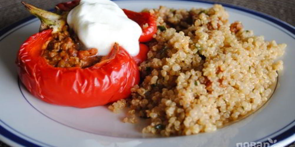 Рецепт гарнира к фаршированным перцам