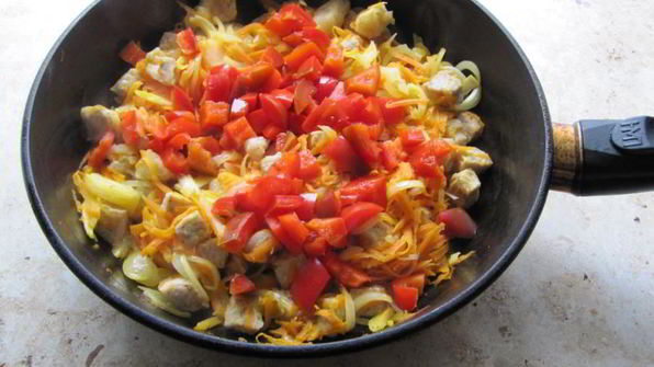 чечевица с мясом