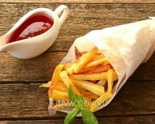 Картофель фри в духовке