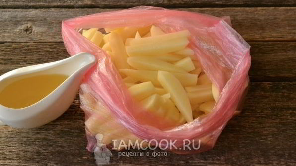 картофель фри в духовке