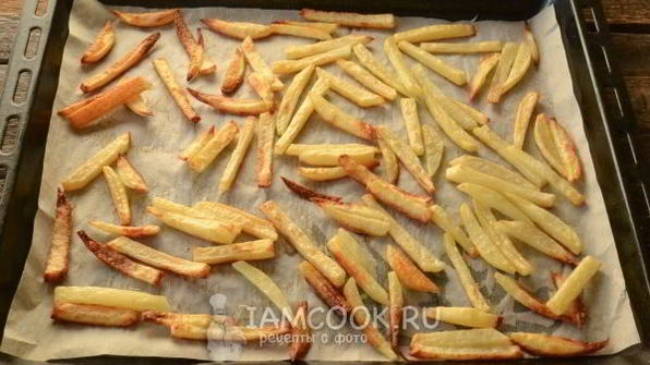 картофель фри в духовке