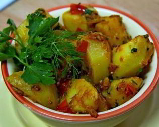 Картофель по-бомбейски