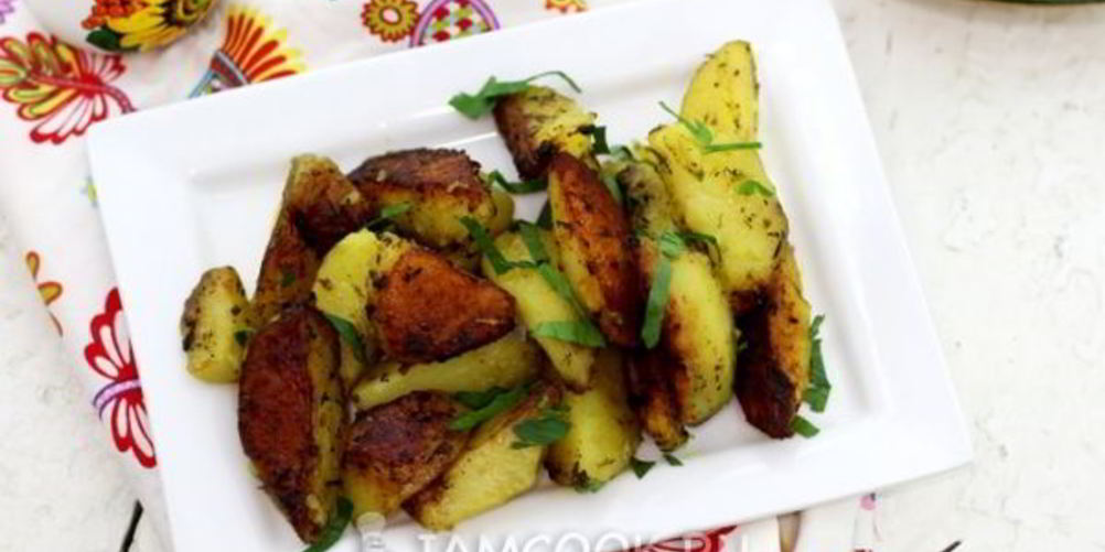 Рецепт картофеля по-деревенски в мультиварке