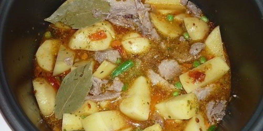 Рецепт картофеля с овощами в мультиварке
