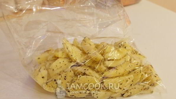 картофель в пакете для запекания