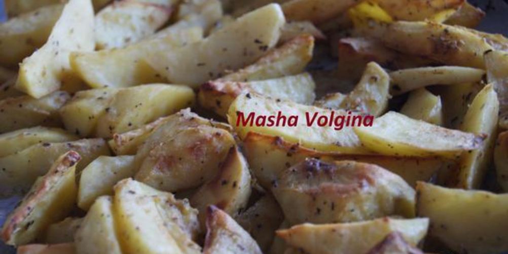 Рецепт печеного картофеля с горчицей