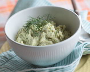 Пюре из картофеля и пастернака с кроликом