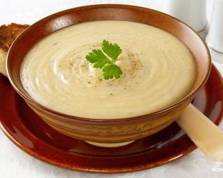 Пюре из цветной капусты и картофеля