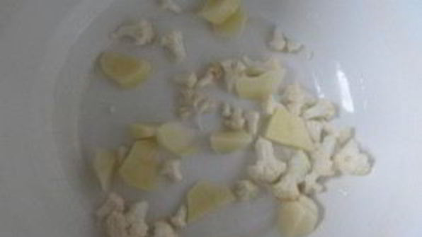 пюре из цветной капусты и картофеля