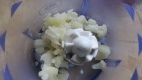 пюре из цветной капусты и картофеля