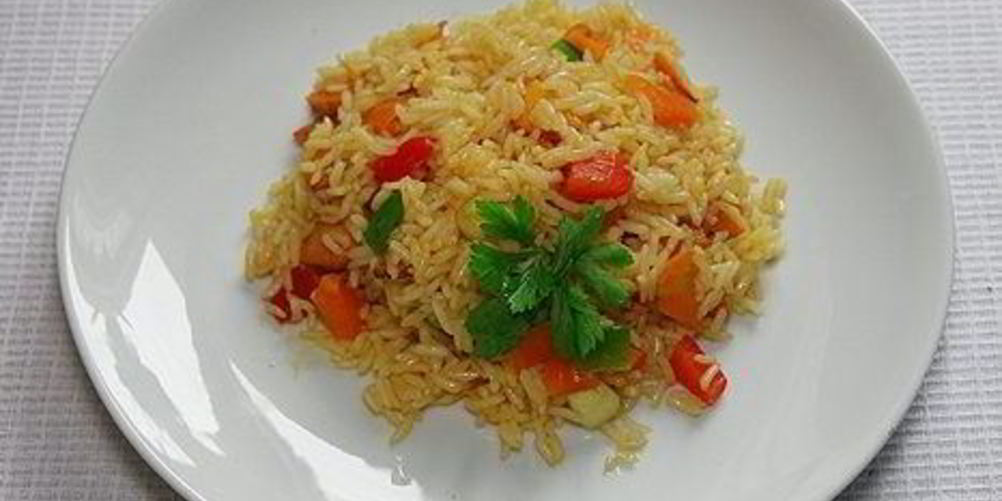 Рецепт риса с болгарским перцем