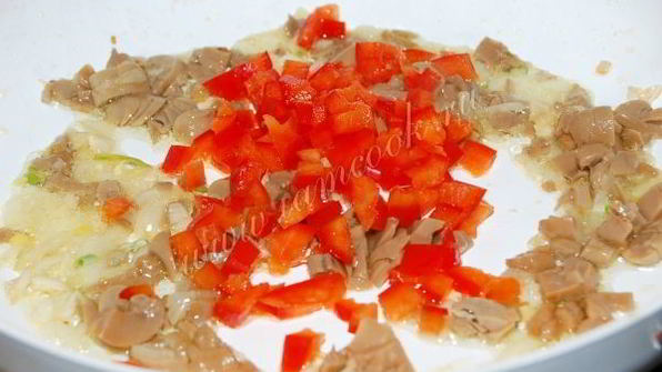 рис с грибами