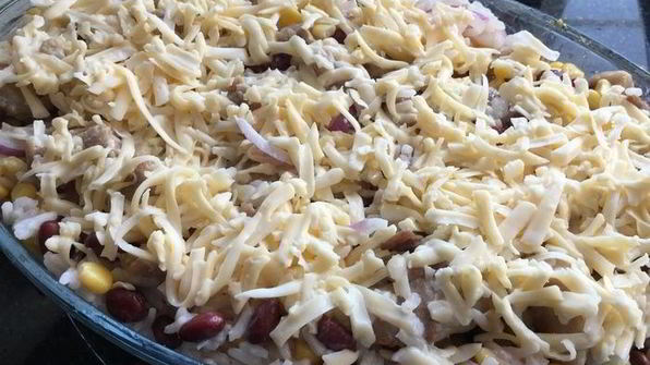 рис с курицей