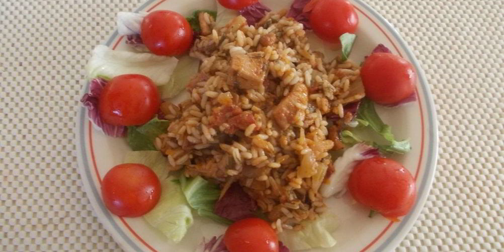 Рецепт риса с подливкой