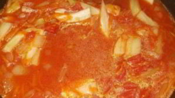 рис с подливкой