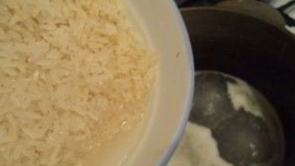 сладкий рис с изюмом