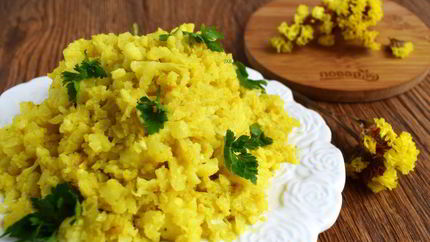 Восхитительный рис из цветной капусты