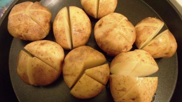 жаренaя картошка в аэрогриле