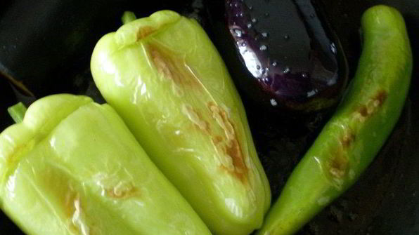 бадымджан, бибяр, помидор долмасы