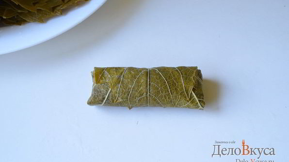 долма из виноградных листьев