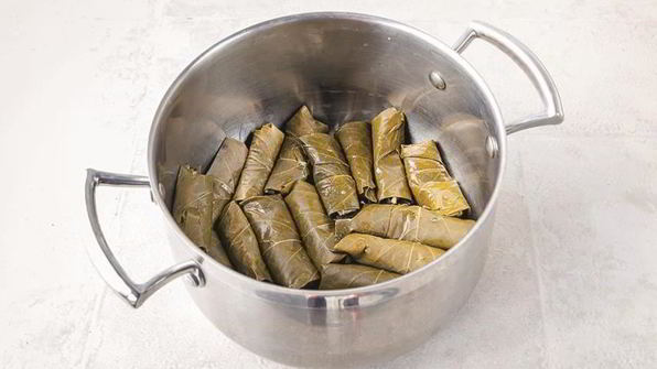 долма с бараниной и говядиной