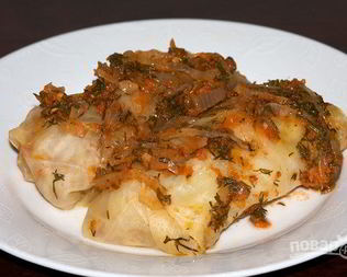 Голубцы из говяжьего фарша