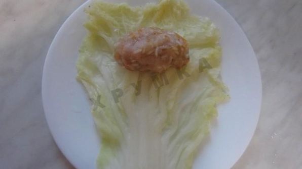 голубцы из пекинской капусты в кастрюле