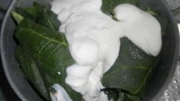 голубцы из ревеня