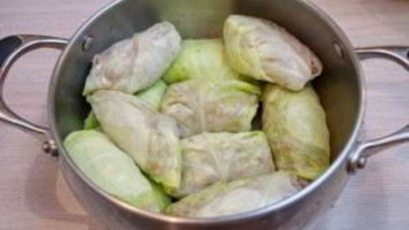 голубцы под сметанным соусом