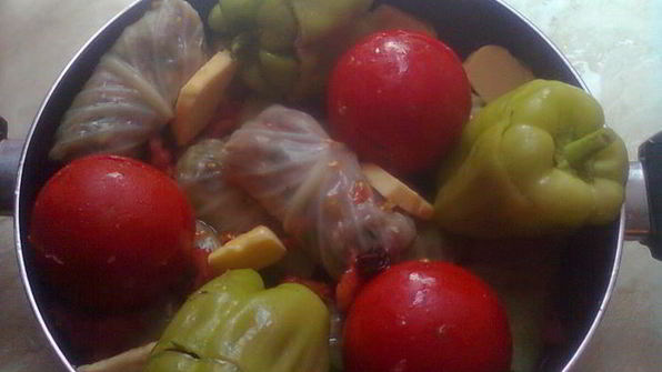 голубцы с гостями