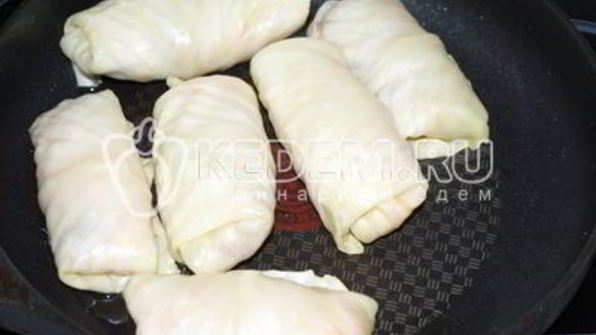 голубцы с картофелем и грибами