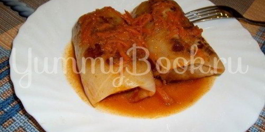 Рецепт голубцов с мясом и рисом