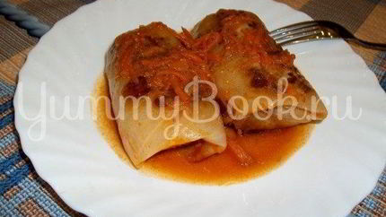 Голубцы с мясом и рисом