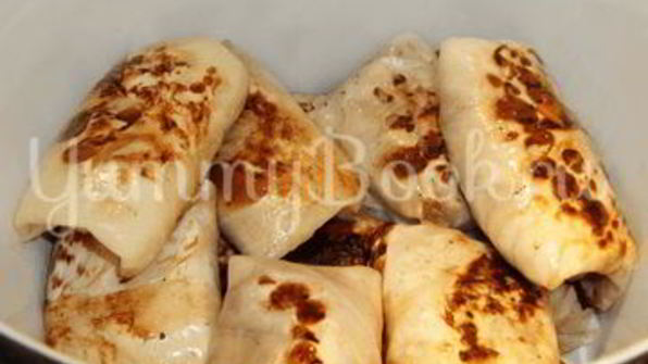 голубцы с мясом и рисом