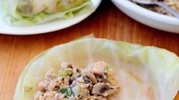 голубцы с рыбой