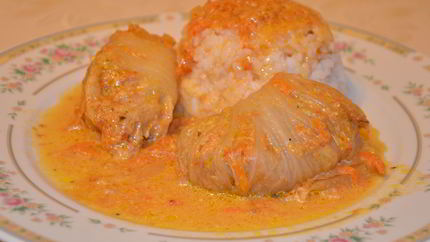 Голубцы в пекинской капусте в мультиварке