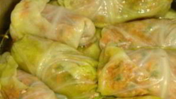 голубцы вегетарианские с грибами