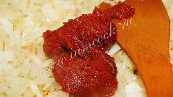 ленивые голубцы с фаршем